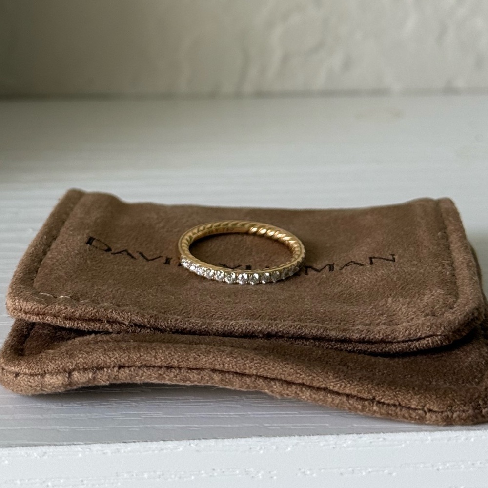 David Yurman Eden Partway Ring (pinky) - Picture 2 of 10